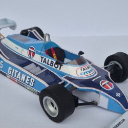 model Ligier JS17 Brasil GP 1981